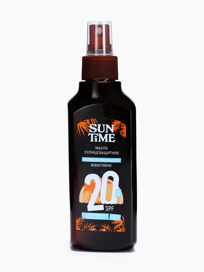 Биокон масло солнцезащитное Sun Time 160мл SPF20 