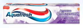 Aquafresh зубная паста 100мл Активное отбеливание