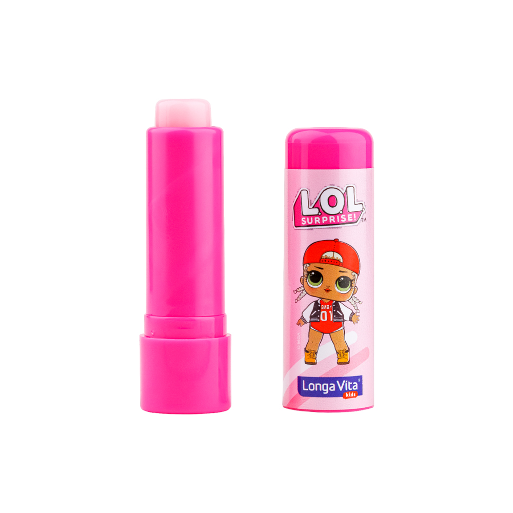 Longa Vita LOL Surprise! бальзам для губ Bubble Gum