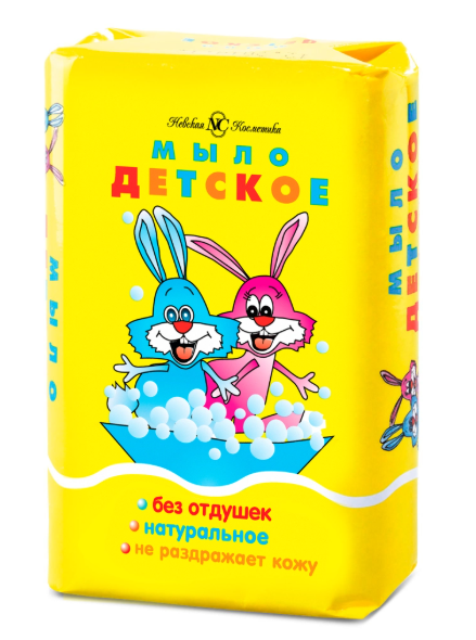 Невская Косметика мыло 90гр Детское без отдушек