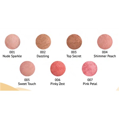 TopFace румяна запеченные Baked Choice Blush On Rich Touch