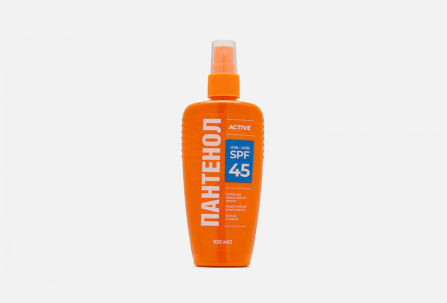 Биокон спрей Пантенол Active 100мл SPF45