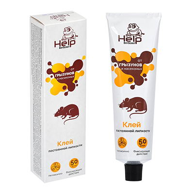 Help клей для уничтожения крыс и мышей 135гр