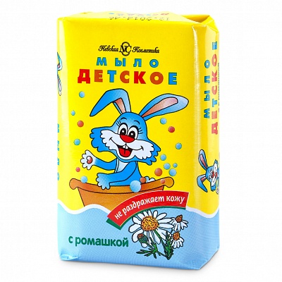 Невская Косметика мыло 90гр Детское с ромашкой