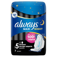 Always прокладки классик Maxi Night 7шт