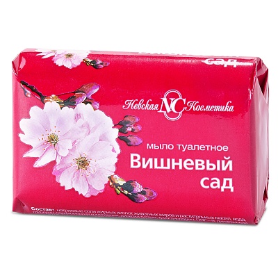Невская Косметика мыло 90гр Вишневый сад
