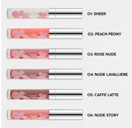 Monic блеск для губ Glam&Glow! Prism Glass Hydrating 6мл