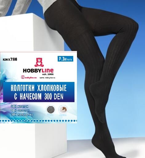 Hobby Line колготки КЖХ786 300 Den