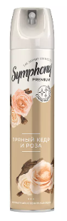 Symphony Premium освежитель воздуха 300мл Пряный кедр и роза