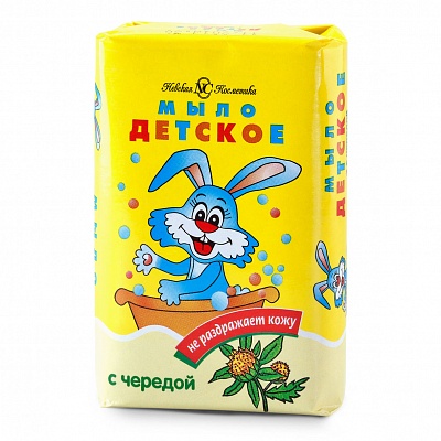 Невская Косметика мыло 90гр Детское с чередой